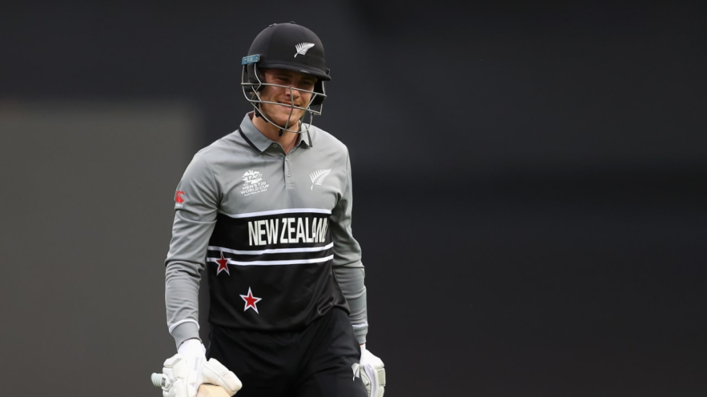 Allen Finn finished with the highest score by a New Zealander in men's T20I internationals