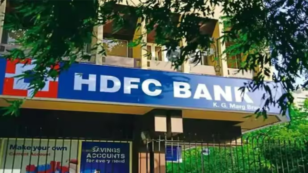 India's Nifty and Sensex was caused by HDFC Bank.
