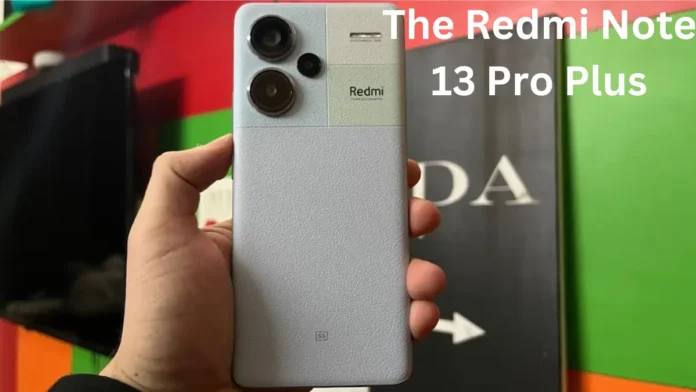 The Redmi Note 13 Pro Plus images Back